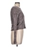 Hollister Metallic Gray Pullover Sweater Size L - photo 4