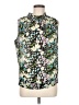 PIANO 100% Polyester Floral Green Sleeveless Blouse Size S - photo 1