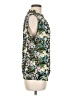 PIANO 100% Polyester Floral Green Sleeveless Blouse Size S - photo 4