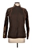 Assorted Brands 100% Polyester Brown Track Jacket Size L - photo 1