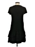 MNG Solid Black Casual Dress Size 4 - photo 2
