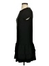 MNG Solid Black Casual Dress Size 4 - photo 5