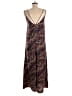 Zara 100% Polyester Paisley Purple Burgundy Jumpsuit Size M - photo 2