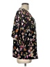 CAbi 100% Polyester Floral Black 3/4 Sleeve Blouse Size L - photo 4