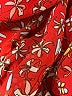 Max Studio 100% Polyester Paisley Red Cocktail Dress Size M (estimated) - photo 7