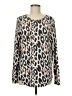 Versona Animal Print White Pullover Sweater Size M - photo 1