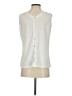 Foxcroft Ivory Sleeveless Blouse Size S - photo 2
