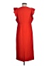 Ann Taylor Solid Red Cocktail Dress Size 6 - photo 2