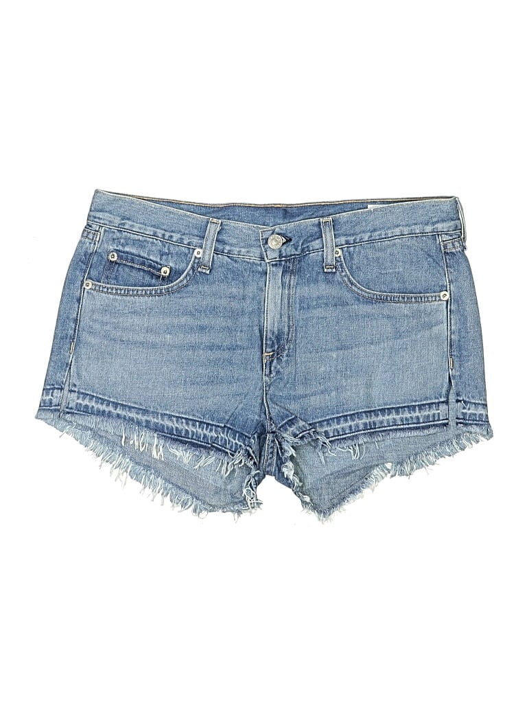 Pre-owned Rag & Bone Denim Shorts In Blue