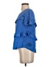 HD in Paris 100% Silk Blue Blouse Size S - photo 5