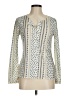 Nine West 100% Polyester Ivory Long Sleeve Blouse Size M - photo 1