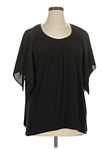 PREMISE Short Sleeve Blouse (view 1)