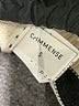 Commense Stripes Ivory Turtleneck Sweater Size S - photo 7