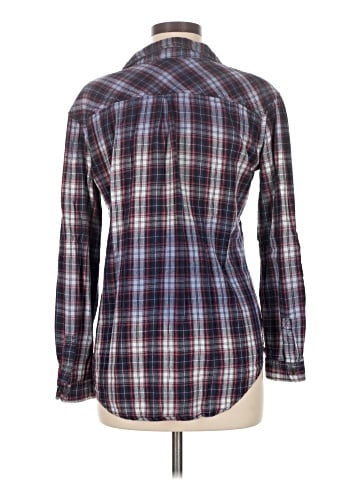 Life in Progress Long Sleeve Button-Down Shirt (view 2)