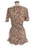 Lily Rose 100% Rayon Hearts Pink Orange Romper Size M - photo 2