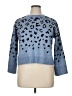 Nine West Animal Print Blue Pullover Sweater Size XL (petite) - photo 1
