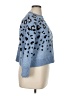 Nine West Animal Print Blue Pullover Sweater Size XL (petite) - photo 4