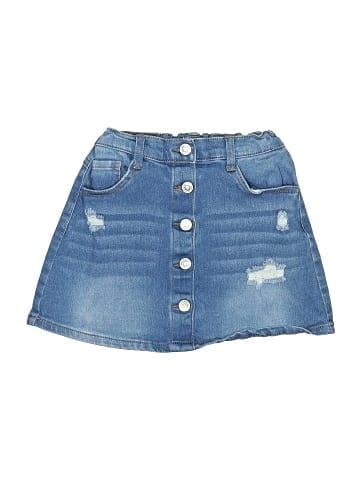 Wallflower Denim Skirt (view 1)