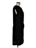 Originality Solid Black Casual Dress Size M - photo 4