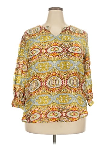 AP.NY 3/4 Sleeve Blouse (view 1)