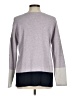 J.Jill Color Block Gray Pullover Sweater Size M - photo 2