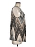 Lascana 100% Viscose Silver Sleeveless Blouse Size 8 - 10 - photo 4