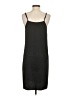 Lala. Solid Black Casual Dress Size S - photo 2