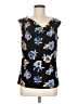 Kasper Black Sleeveless Blouse Size Med - photo 1