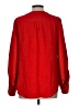 J.Crew 100% Viscose Red Long Sleeve Blouse Size 10 - photo 2