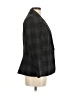 Black Label by Evan Picone Plaid Gray Blazer Size 8 - photo 4