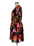 Express 100% Polyester Floral Black Cocktail Dress Size L - photo 5