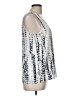 Cooper & Ella 100% Polyester Silver Sleeveless Blouse Size M - photo 4