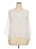 Zac & Rachel Ivory 3/4 Sleeve Blouse Size 2X - photo 1