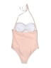 Assorted Brands Solid Pink One Piece Swimsuit Size M - photo 2