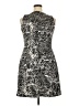 Unbranded Graphic Silver Black Cocktail Dress Size XXL (estimated) - photo 2