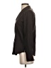 Hinson Wu Solid Brown Black Long Sleeve Blouse Size 2 - photo 5