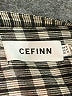 Cefinn Houndstooth Gray Jumpsuit Size 10 - photo 4