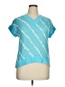 Chico's Teal Short Sleeve Top Size XL (estimated) - photo 1