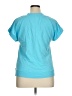 Chico's Teal Short Sleeve Top Size XL (estimated) - photo 2