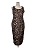 Emery Rose Animal Print Brown Cocktail Dress Size 1X - photo 1