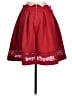Blue Rain Hearts Red Formal Skirt Size M - photo 2