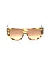 Victoria Beckham Brown White Sunglasses One size - photo 2