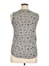 Modern Lux Gray Sleeveless T-Shirt Size XL - photo 2
