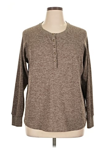 American Eagle Outfitters Long Sleeve Top (view 1)