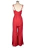 Mustard Seed Solid Red Jumpsuit Size M - photo 2