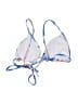 Unbranded Print Blue Swimsuit Top Size S - photo 2