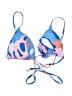 Unbranded Print Blue Swimsuit Top Size S - photo 1
