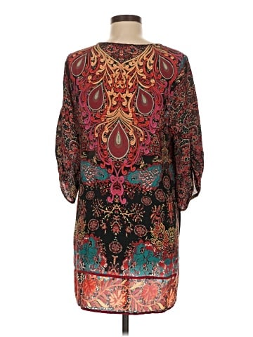 Tolani 3/4 Sleeve Silk Top (view 2)