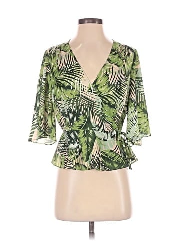 Ava & Aiden 3/4 Sleeve Blouse (view 1)