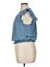 1.State 100% Polyester Blue Sleeveless Blouse Size XL - photo 5